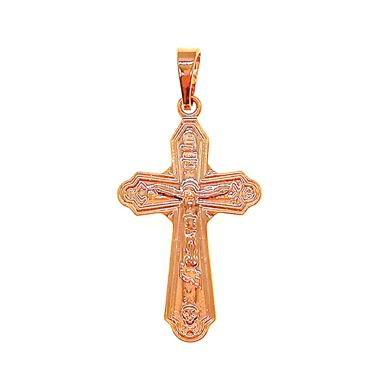 

Крестик Xuping из медицинского золота, позолота 18K, 42421