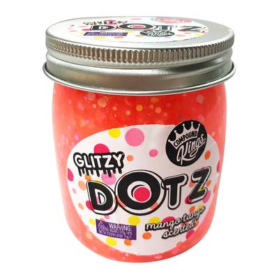 

Слайм Compound kings Glitzy Dotz с ароматом манго 210 г (300146-5) (10-552329)