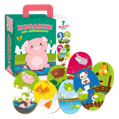

Пазлы-двойняшки Прятки для самых маленьких Vladi Toys (VT2904-02) (10-525240)