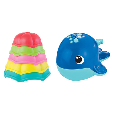 

Набор игрушек для ванны Bebelino Кит синий (58114) (10-542405)