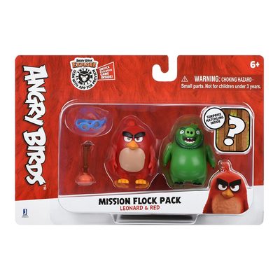 

Набор Angry birds Mission flock Ред и Леонард сюрприз (ANB0010) (10-546977)