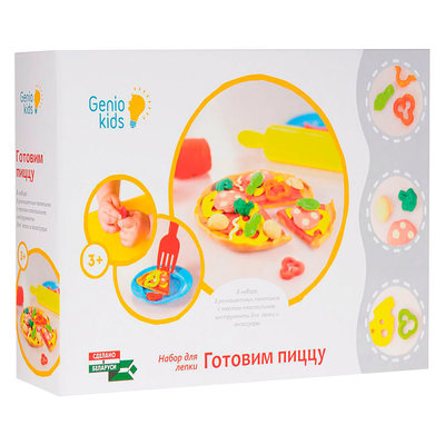 

Набор для детского творчества Готовим пиццу Genio Kids (TA1036V) (10-518602)