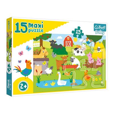 

Пазлы Trefl Maxi Ферма 15 шт (14275) (10-546828)