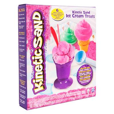 

Набор для творчества Kinetic Sand ICE CREAM (71417-1) (10-490465)