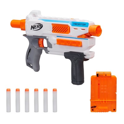 

Бластер игрушечный Nerf Modulus Mediator 6 патронов (E0016) (10-534055)