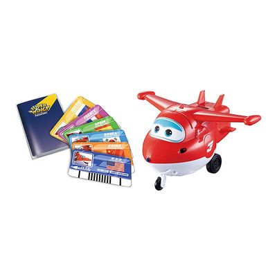 

Интерактивная игрушка Super Wings Jett с карточками (YW710410) (10-516736)