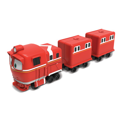 

Набор Silverlit Robot trains Паровозик Альф с двумя вагонами (80180) (10-547189)