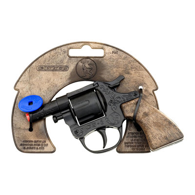 

Игрушка полицейский Револьвер 8-зарядной Gonher черный (3073/6) (10-356102)