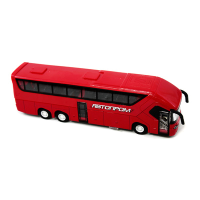 

Игрушка машинка металлическая Автобус Автопром красный (7779) (10-503973)