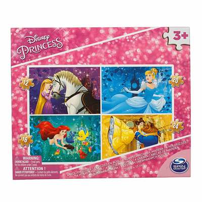 

Пазл 4 в 1 Disney Princess деревянный (SM98490/6040050) (10-539999)