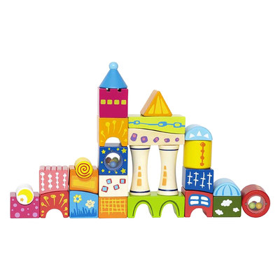 

Кубики Hape Замок деревянные (Е0418) (10-367231)