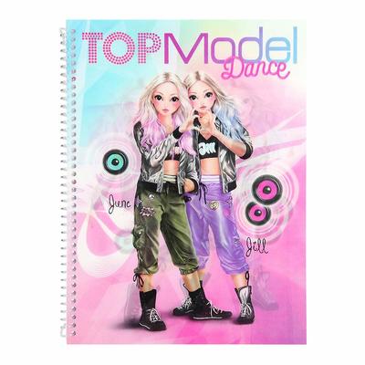 

Раскраска Top model Танцы с наклейками (0410202) (10-544821)