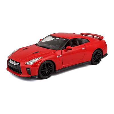 

Автомодель Bburago Nissan GT-R красная металлическая 1:24 (18-21082/18-21082-1) (10-547566)