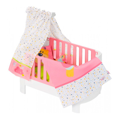 

Кроватка для куклы Baby Born Спокойной ночи с аксессуарами (827420) (10-551436)