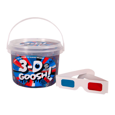 

Слайм Compound kings 3D Goosh с очками красно-голубой 1200 г (300114-1) (10-552321)