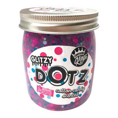 

Слайм Compound kings Glitzy Dotz с ароматом сахарной ваты 210 г (300146-2) (10-552331)