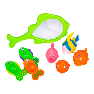 

Набор игрушек для ванны Bebelino Лови и брызгай (57113) (10-496805)