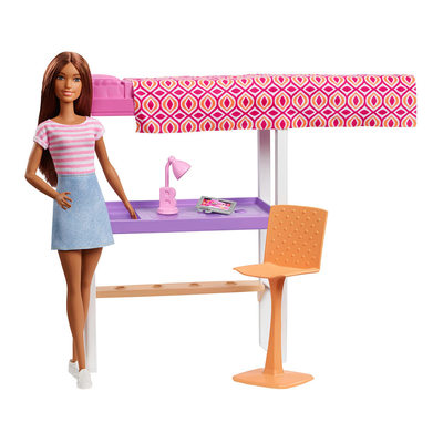

Набор мебели Barbie Кровать с куклой (DVX51/FXG52) (10-547253)