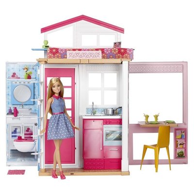 

Переносной домик с куклой Barbie (DVV48) (10-510009)