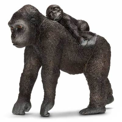 

Игровая фигурка Schleich Самка гориллы с детенышем (14662) (10-278627)