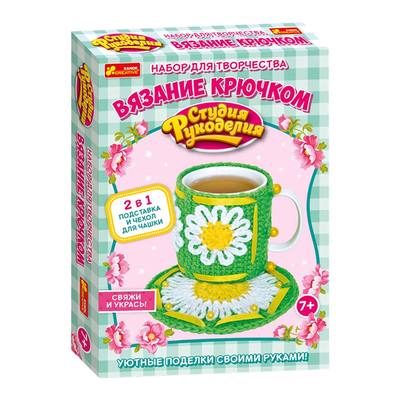 

Набор для вязания Ranok creative Чехол на чашку Ромашки (15185004Р) (10-526820)