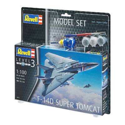 

Набор для моделирования Revell Истребитель F-14D Томкэт 1:100 (RVL-63950) (10-546159)