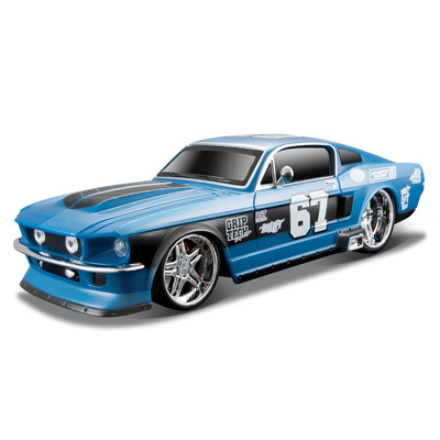 

Автомодель Maisto Ford Mustang GT 1967 (81223 met. Blue) (10-483290)