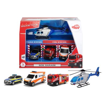 

Набор игрушек Dickie Toys SOS Гараж (3715009) (10-517010)