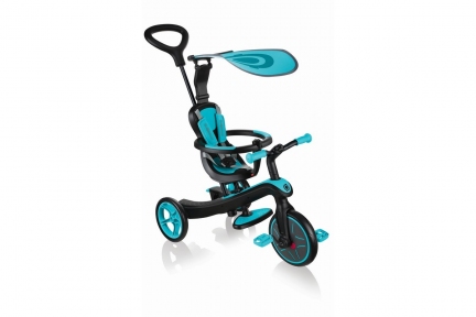 

Детский велосипед Globber EXPLORER TRIKE 4 в 1 Голубой (ve-19702)