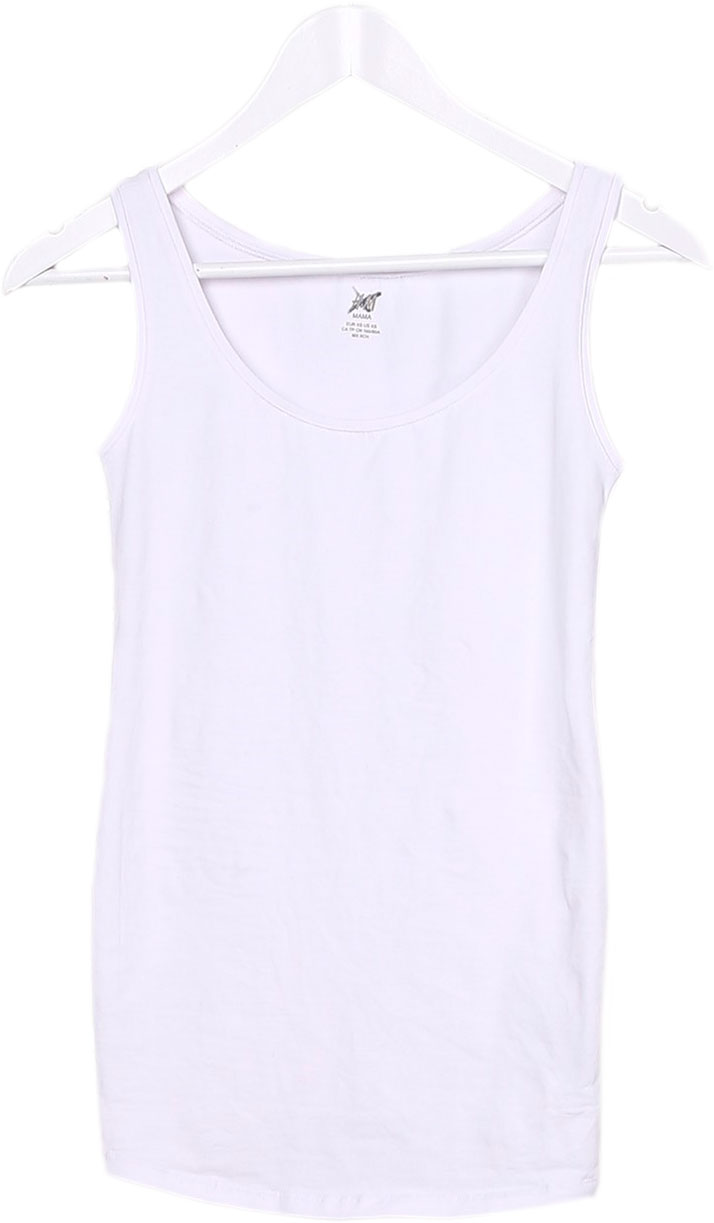 

Майка H&M 4429525 XS Белая