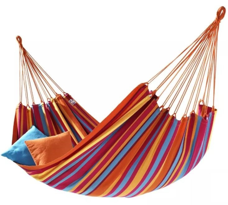 

Гамак хлопковый натяжной Siesta Time Mexicano в чехле (200х80)