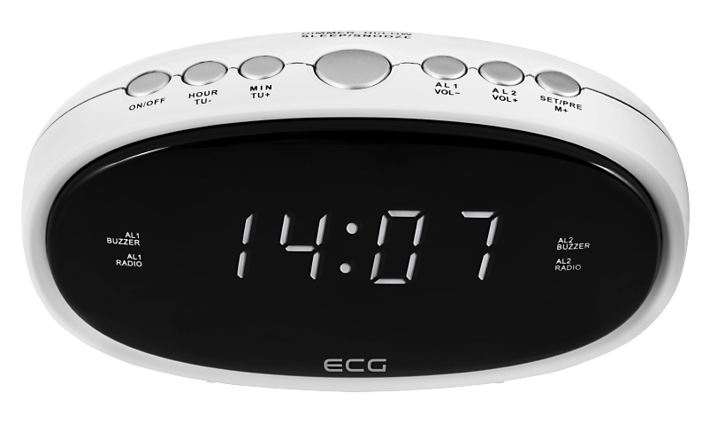 

Радіогодинник ECG RB 010 Білий