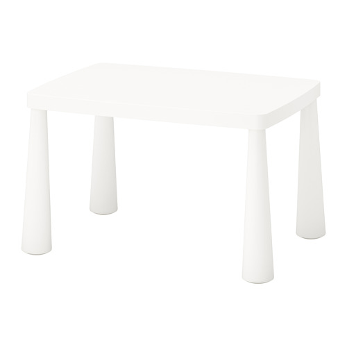 

Дитячий стіл для дому і вулиці Ikea Mammut білий