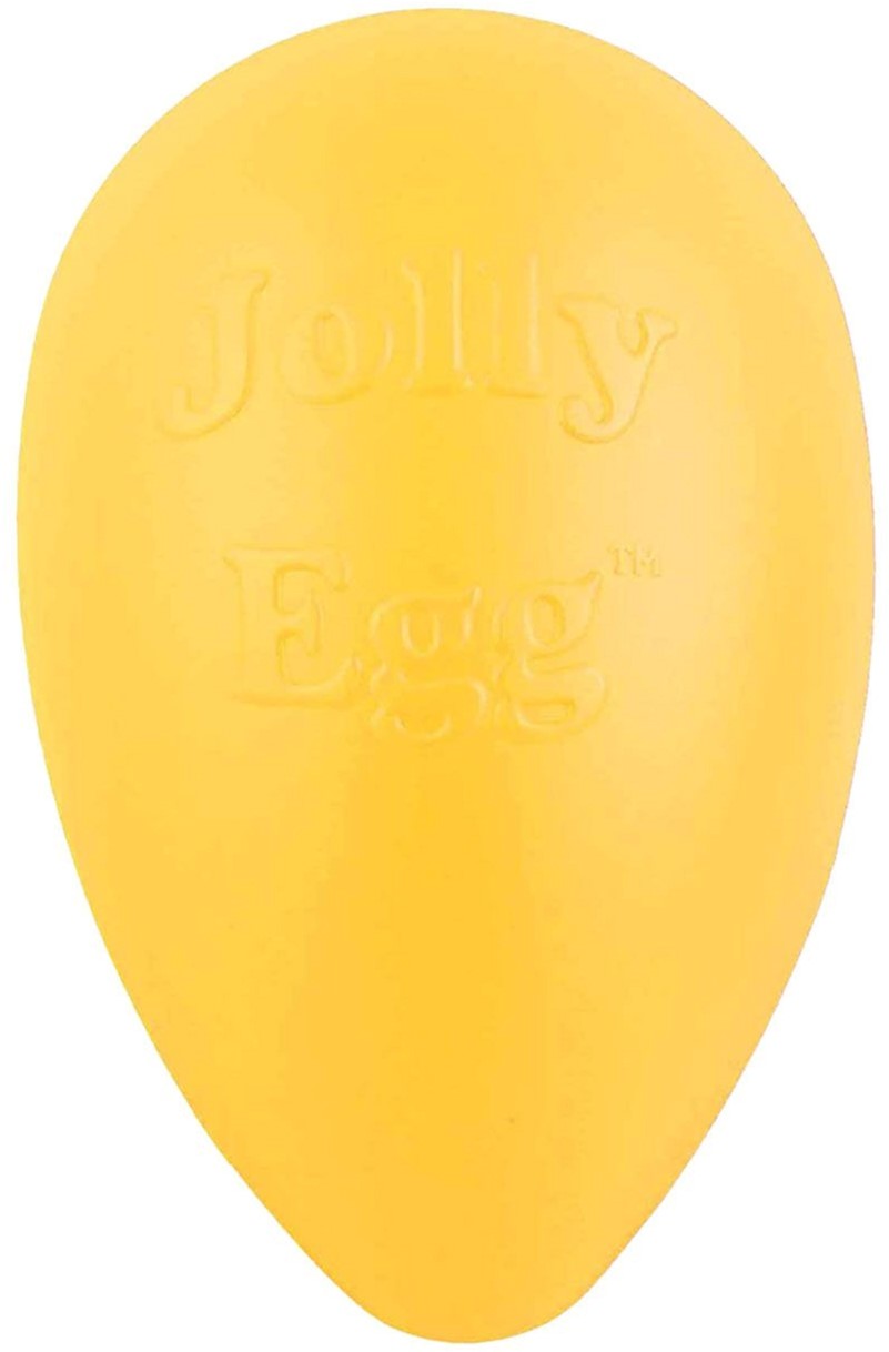 

Игрушки для собак Jolly Pets твердая Джолли яйцо 11х20х11 см Желтая