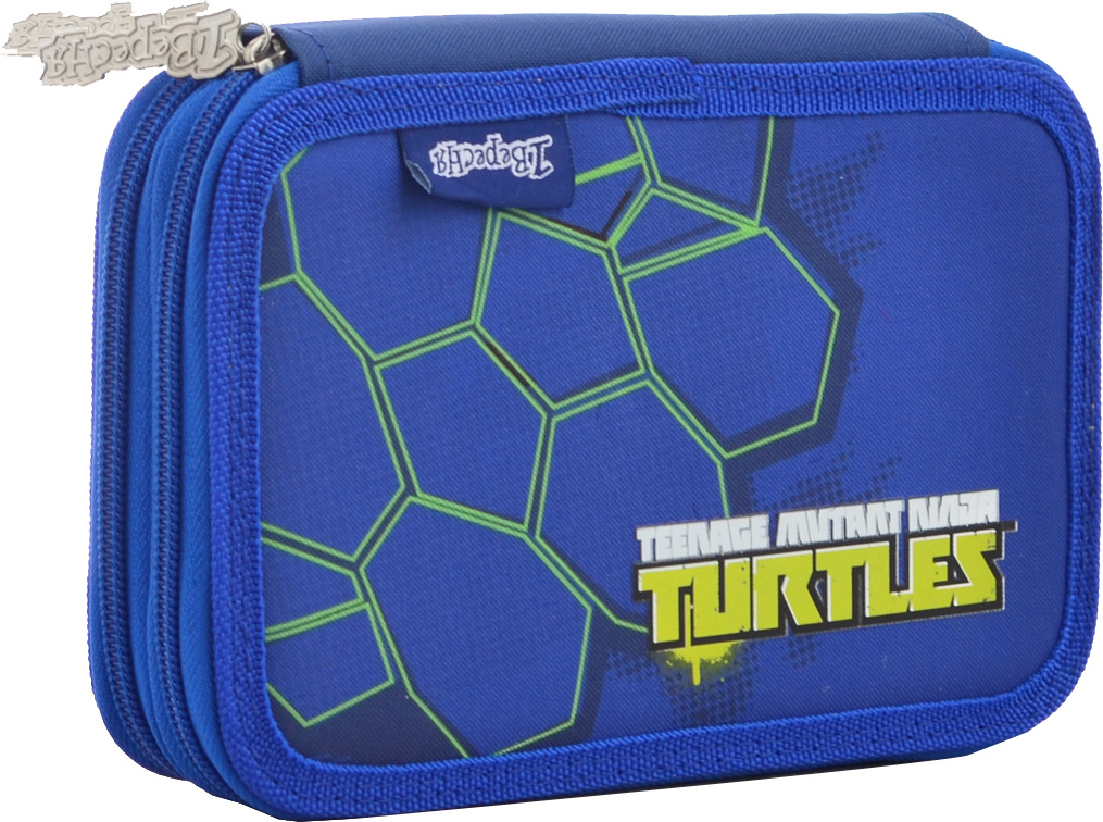 

Пенал твердый 1 Вересня Turtles двойной 20х13х4.5 (531758)