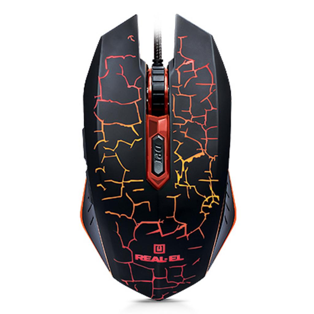 

Мышка REAL-EL RM-505 Gaming, black