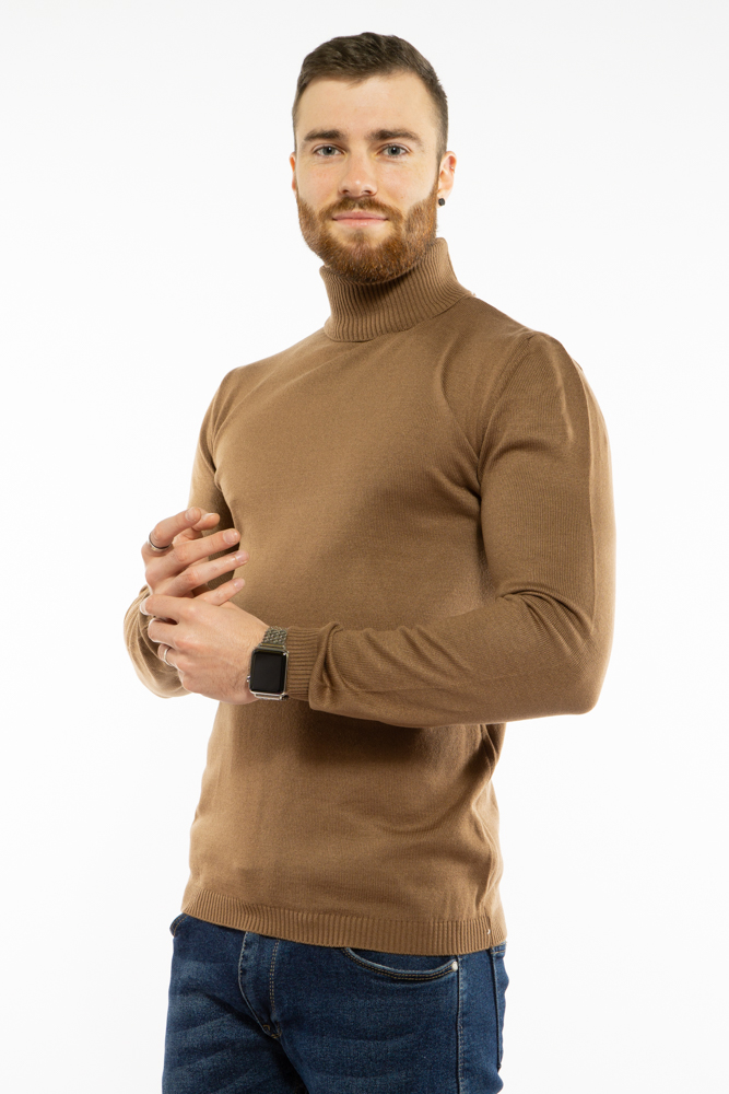 

Гольф базовый Time of Style 618F002 S-M Ореховый
