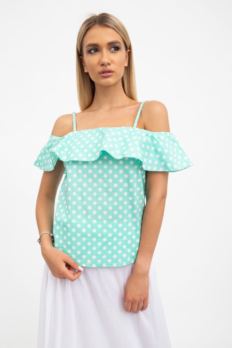 

Женская майка (115R209-14) AGER 38 Мятный 000124479