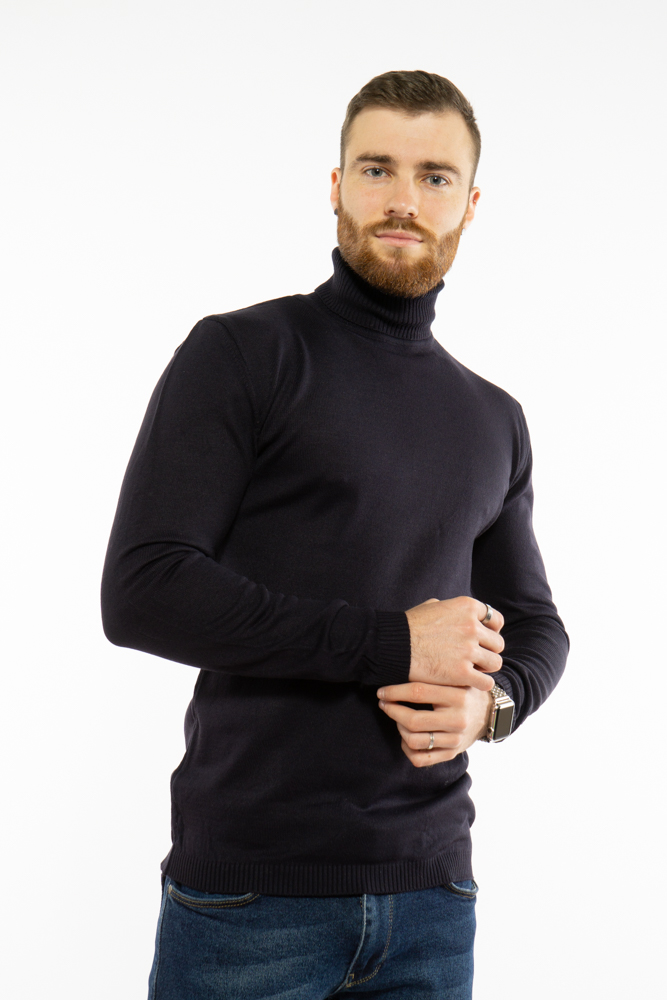 

Гольф базовый Time of Style 618F002 S-M Черно-синий