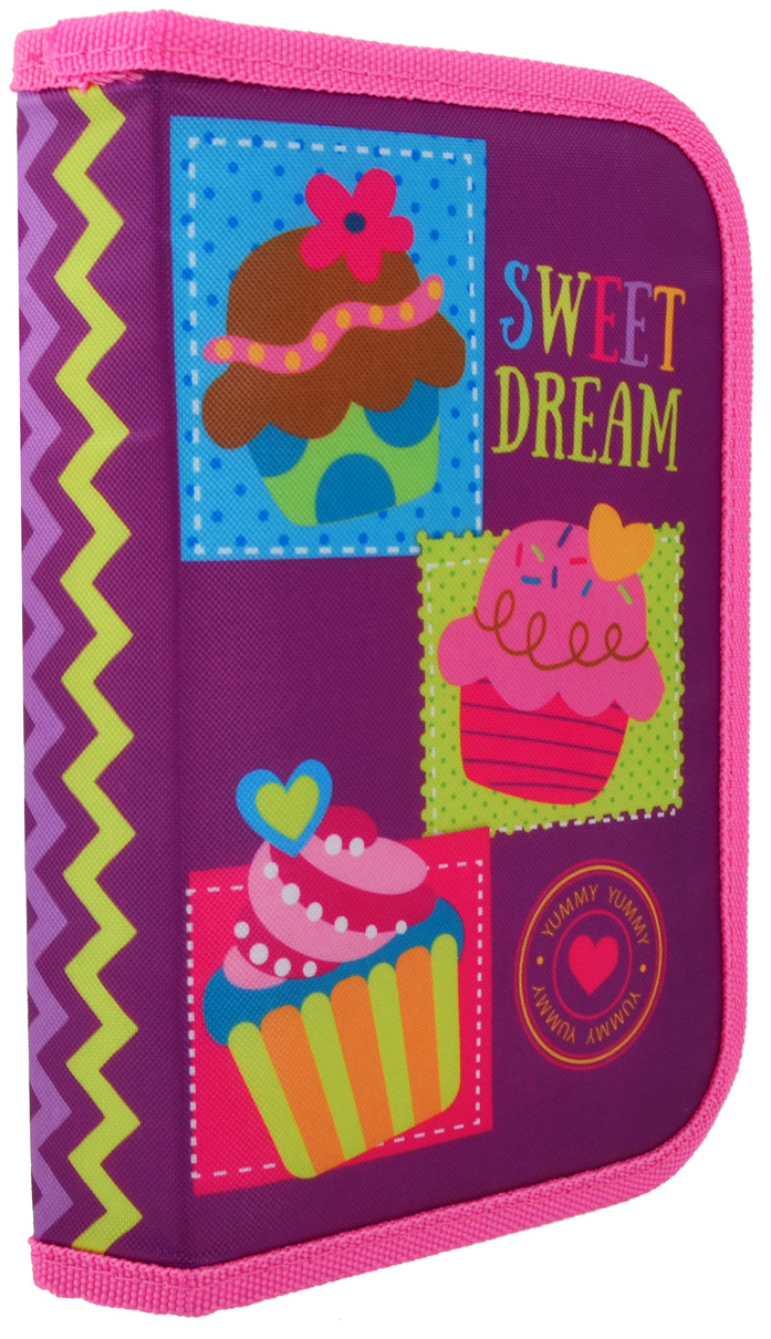 

Пенал твердый Smart Sweet dream одинарный с клапаном (531691)