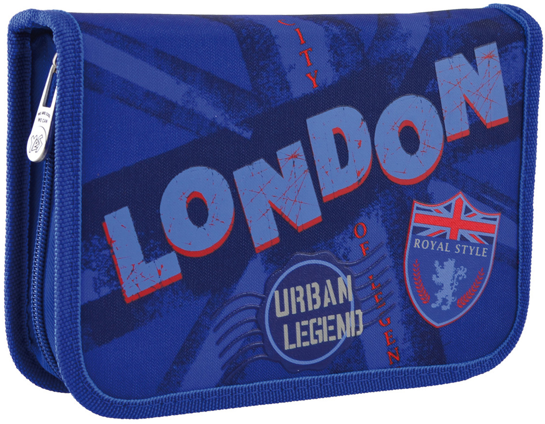 

Пенал твердый Yes HP-02 London одинарный без клапана (532194)