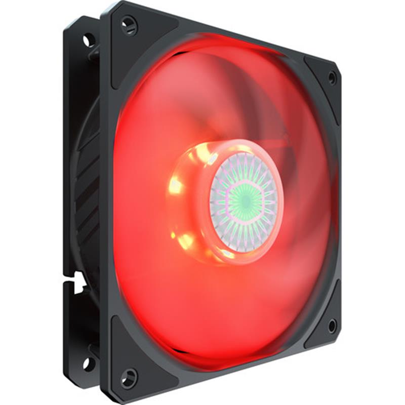 

Вентилятор CoolerMaster SickleFlow 120 Red LED (MFX-B2DN-18NPR-R1), 120х120х25 мм, 4pin, Single pack w/o Hub