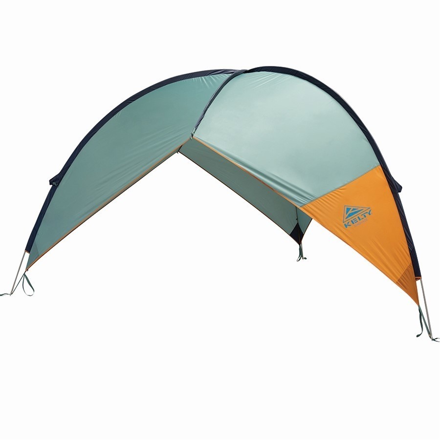 

Тент Kelty Sunshade Голубой-Оранжевый