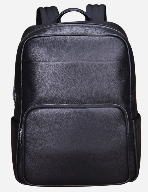

Мужской рюкзак кожаный Tiding Bag NM18-003A Черный