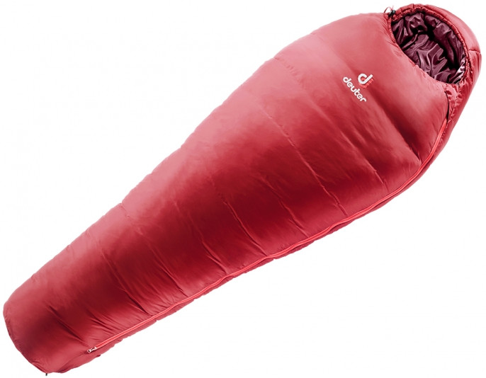 

Спальный мешок Deuter Orbit -5° SL cranberry-aubergine Zip left (3701818 5005 1)