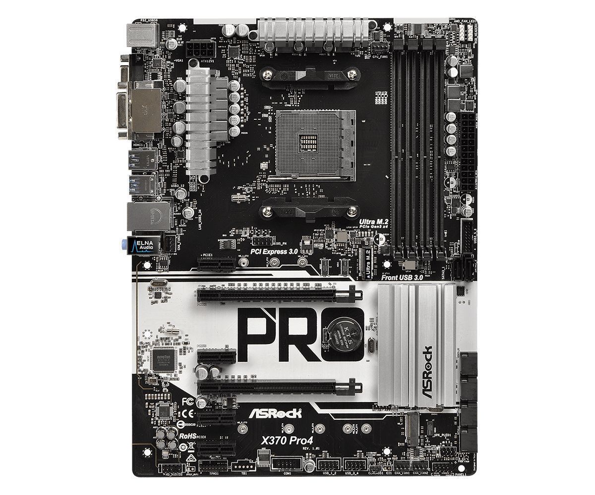

Материнская плата ASRock X370 PRO4 (sAM4, AMD X370)
