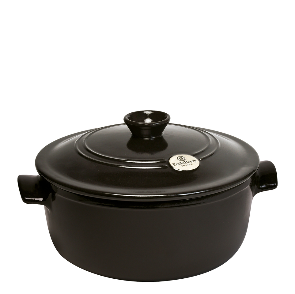 

Кастрюля с крышкой Emile Henry Flame 79 - уголь 26x26x16 см (4 л) 794540