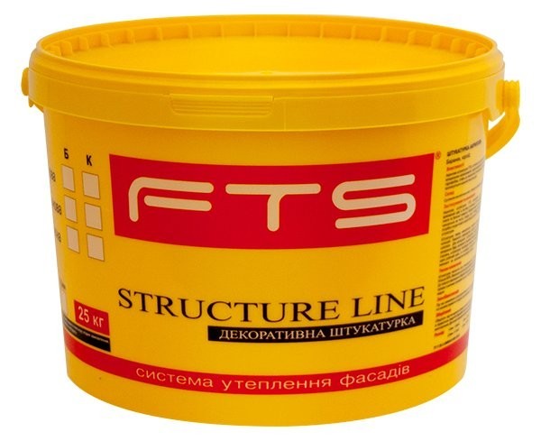 

Штукатурка силіконова короїд FTS STRUCTURE LINE База 25 кг