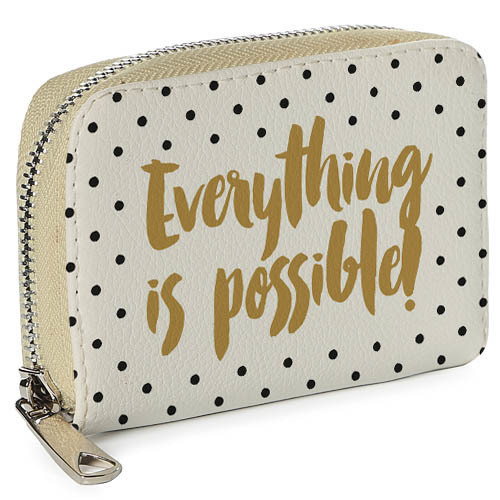 

Кошелёк на замке MINI Everything is possible 12,5*8,5 см