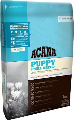 

Корм беззерновой Acana Puppy Small Breed для щенков малых пород 2.0 кг